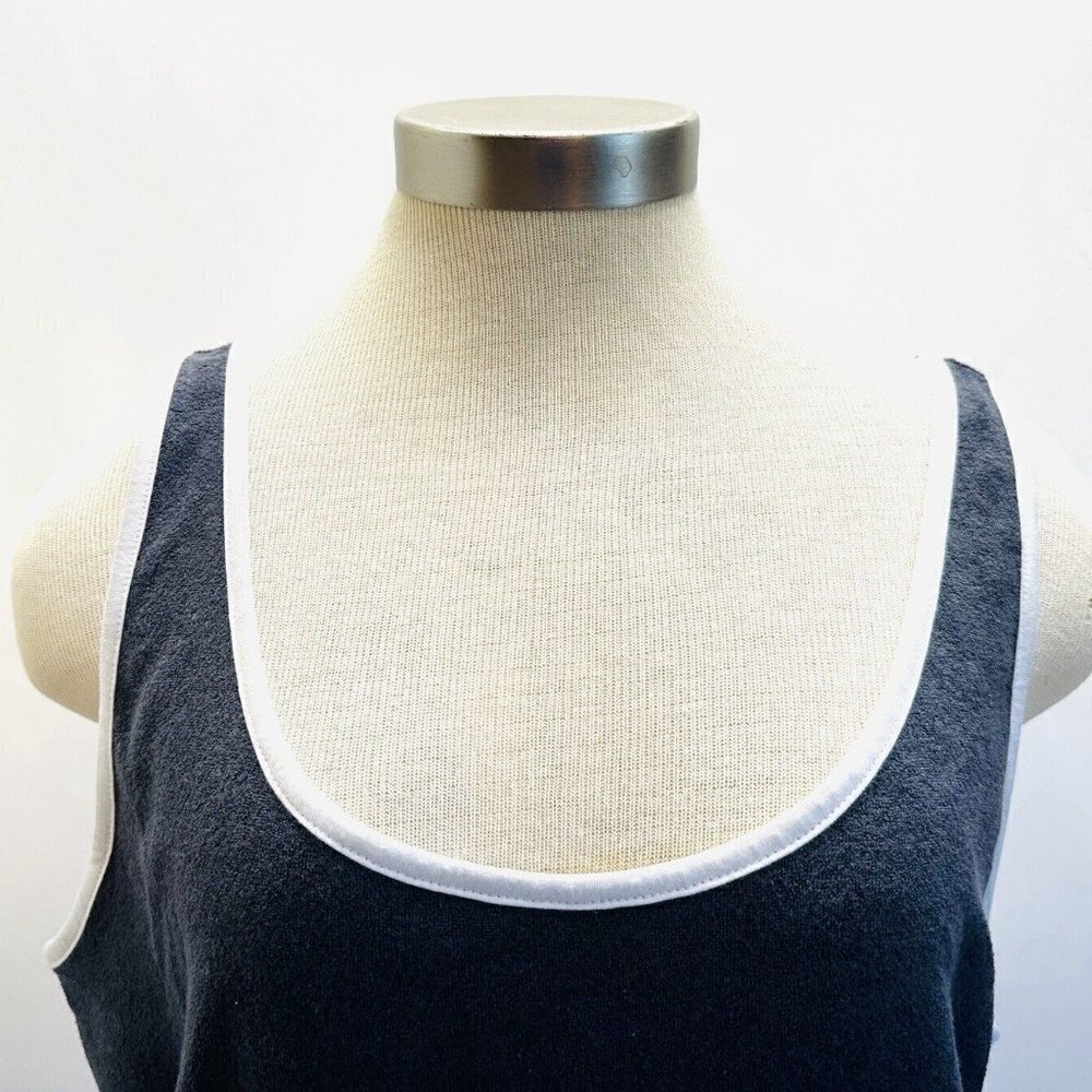 NWT SO GOODS FOR LIFE Juniors Sleeveless Pullover Cropped Gray Tank Top Size XL - Picture 2 of 7